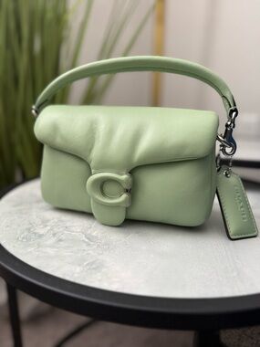 Coach Pillow Tabby Women's Shoulder Bag - Green